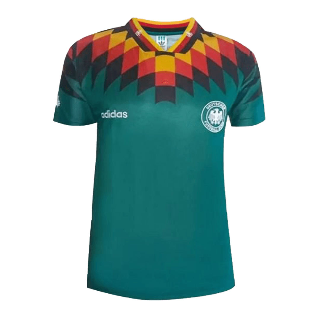 Koszulka wyjazdowa piłkarska Retro 1994 Niemcy Top Soccer World Shop
