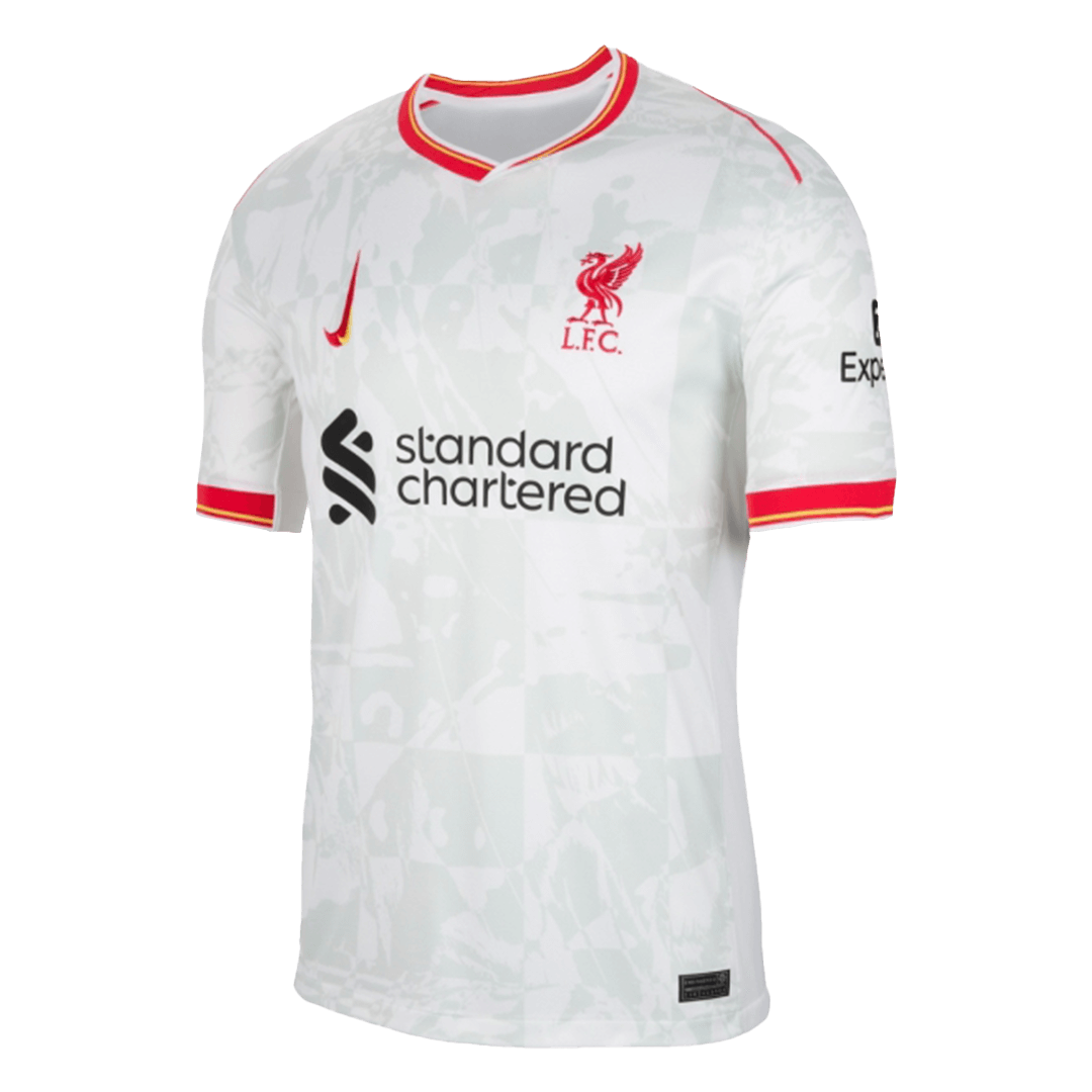 CHIESA #14 Liverpool Third Away  Soccer Jersey 2024/25 - UCL Top Soccer Jerseys Store