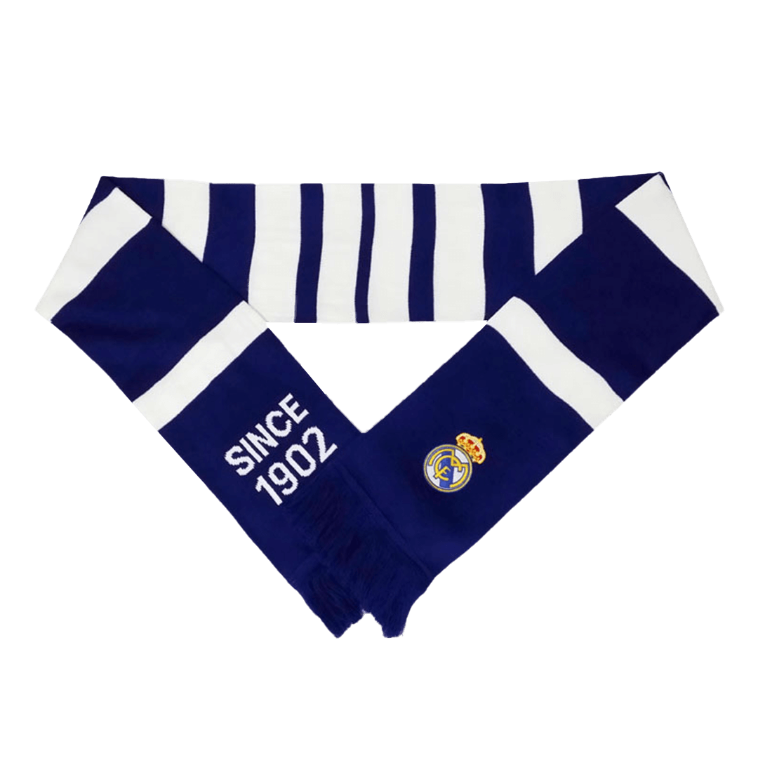Real Madrid Soccer knitting Scarf Blue&White Top Soccer Jerseys Store