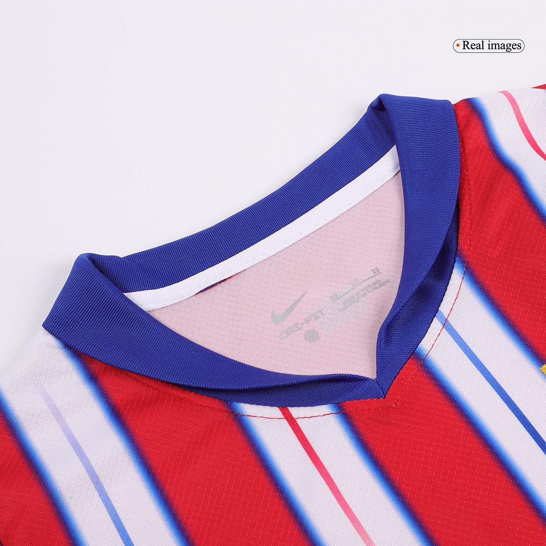 Kid's Atletico Madrid Home  Soccer Jersey Kit(Jersey+Shorts) 2024/25 Top Soccer Jerseys Store