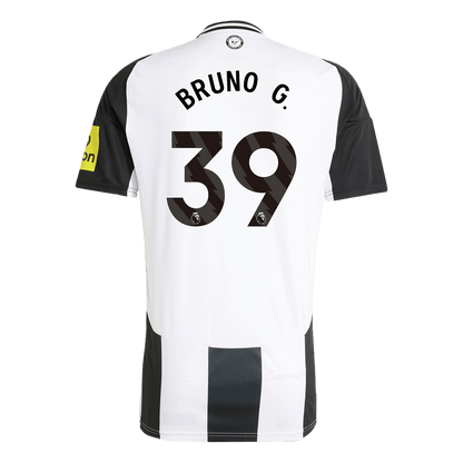 BRUNO G. #39 Newcastle United Home  Soccer Jersey 2024/25 Top Soccer Jerseys Store