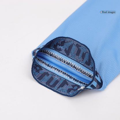 Manchester City Home Long Sleeve  Soccer Jersey 2024/25 Top Soccer Jerseys Store