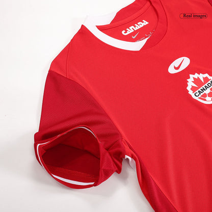 Men's Canada Home Jersey Copa América 2024 Go Game Wear