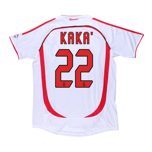 Retro KAKA' #22 2006/07 AC Milan Away  Soccer Jersey - UCL Top Soccer Jerseys Store