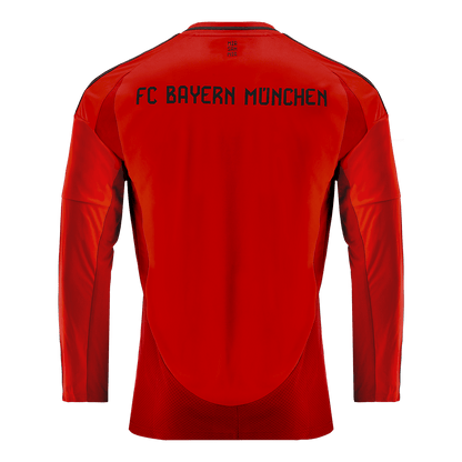 Bayern Munich Home Long Sleeve  Soccer Jersey 2024/25 Top Soccer Jerseys Store