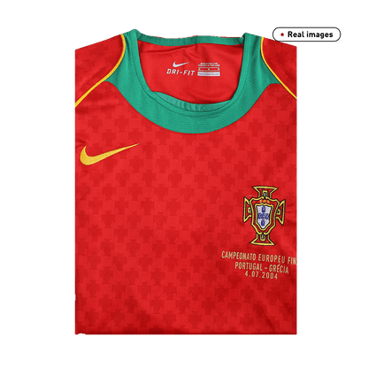 Portugal Home Retro Soccer Jersey 2004 - Euro Final Go Game Wear