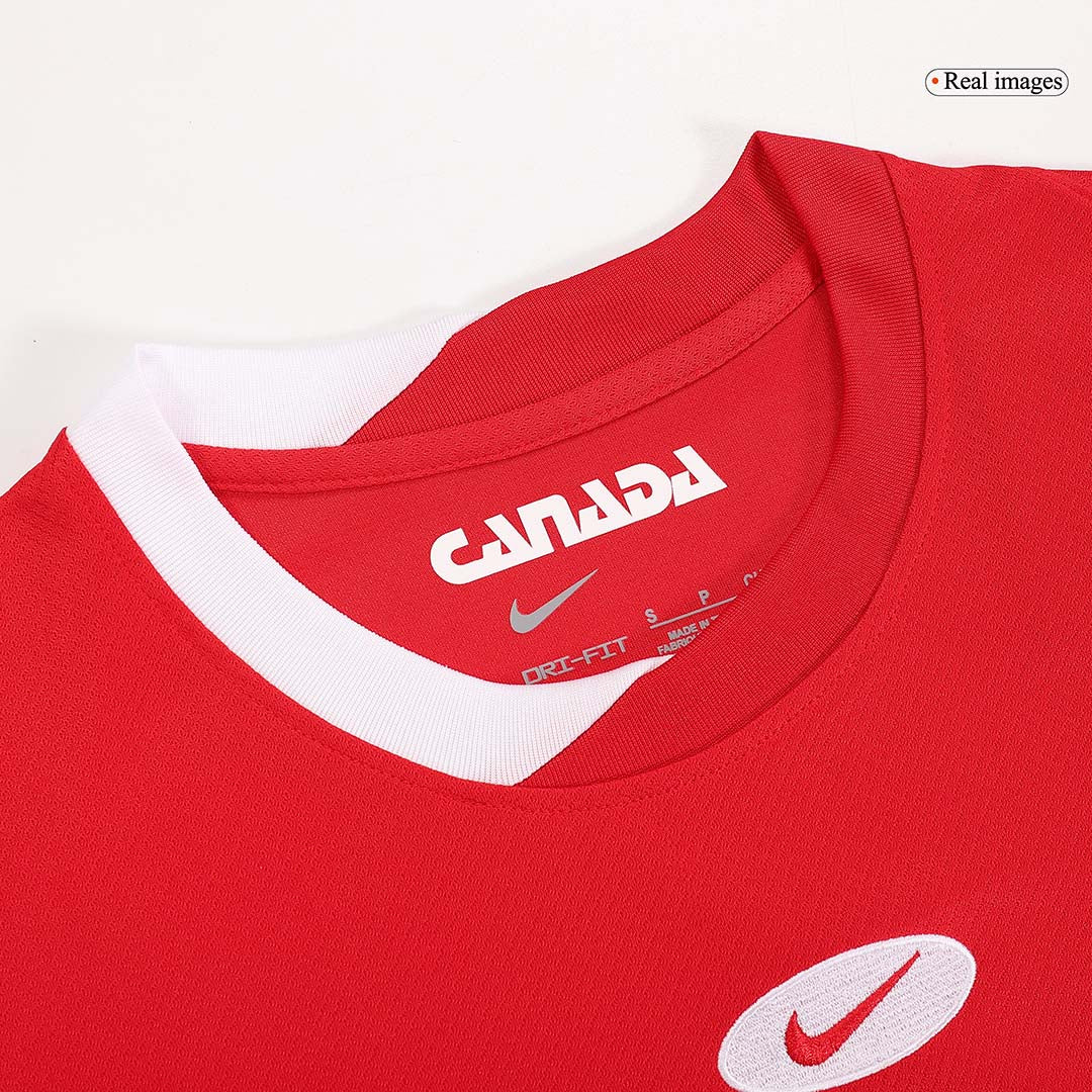 Men's Canada Home Jersey Copa América 2024 Go Game Wear