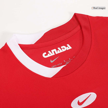 Men's Canada Home Jersey Copa América 2024 Go Game Wear