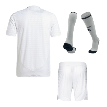 Player Version Real Madrid Home  Soccer Jersey Kit(Jersey+Shorts+Socks) 2024/25 Top Soccer Jerseys Store