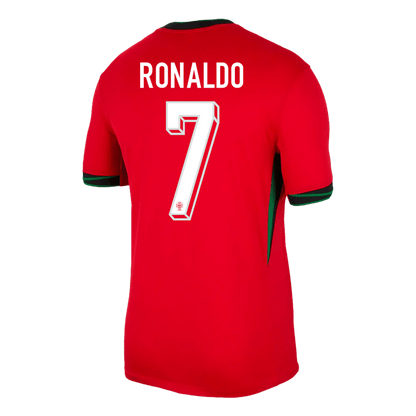 [Super Quality] Men's Portugal RONALDO #7 Home Soccer Jersey Euro 2024 Go Game Wear