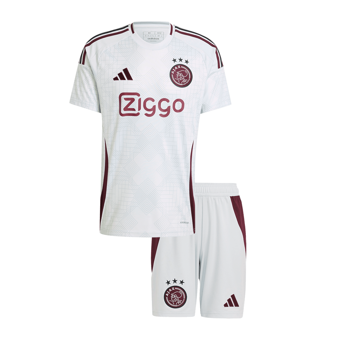 Kid's Ajax Third Away  Soccer Jersey Kit(Jersey+Shorts) 2024/25 Top Soccer Jerseys Store