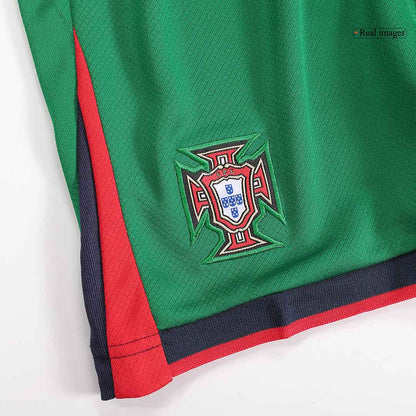 Kid's Portugal Home Jerseys Full Kit Euro 2024 Go Game Wear