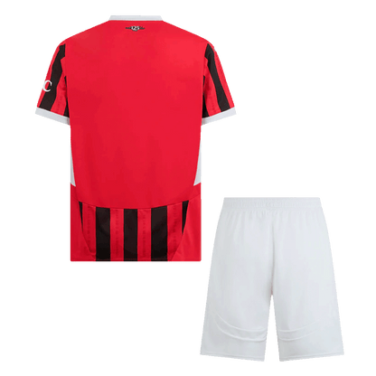 AC Milan Home  Soccer Jersey Kit(Jersey+Shorts) 2024/25 Top Soccer Jerseys Store
