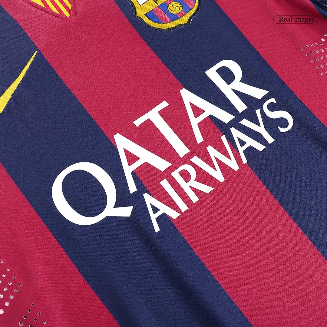 Retro NEYMAR JR #11 2014/15 Barcelona Home  Soccer Jersey Top Soccer Jerseys Store