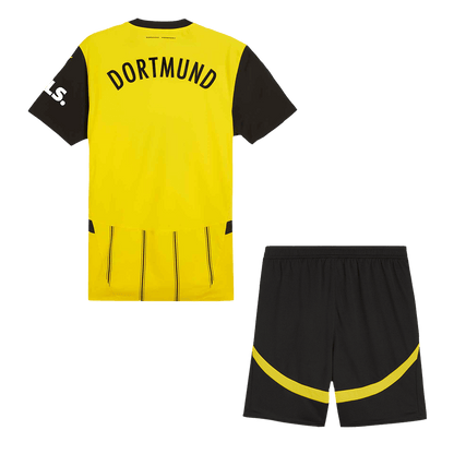 Borussia Dortmund Home  Soccer Jersey Kit(Jersey+Shorts) 2024/25 Top Soccer Jerseys Store