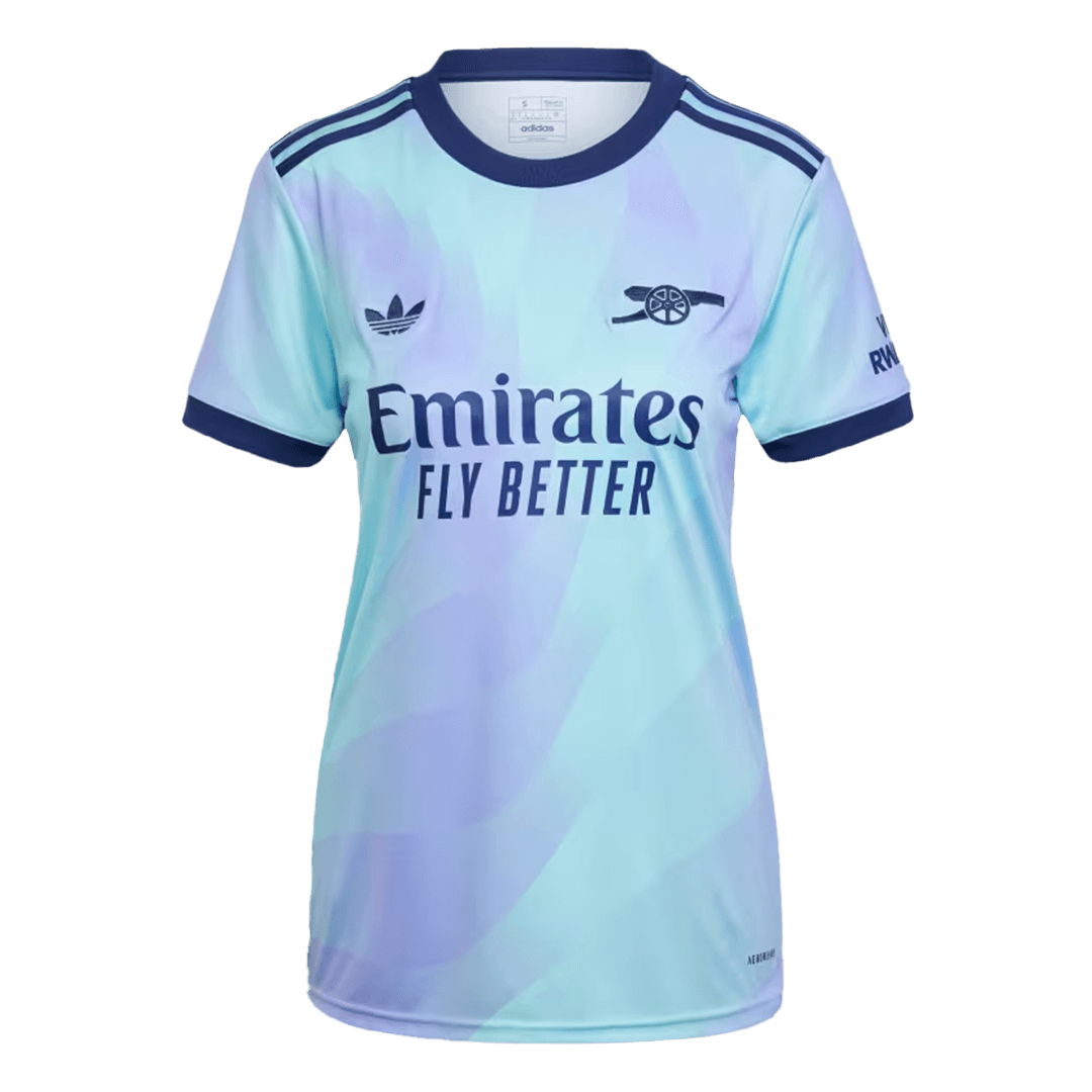 Women's Arsenal Third Away  Soccer Jersey 2024/25 Top Soccer Jerseys Store