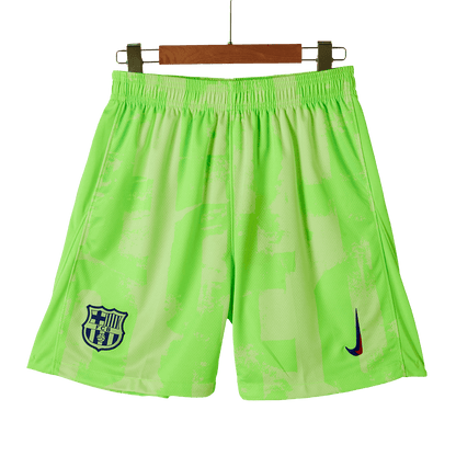 Barcelona Third Away Soccer Shorts 2024/25 Top Soccer Jerseys Store