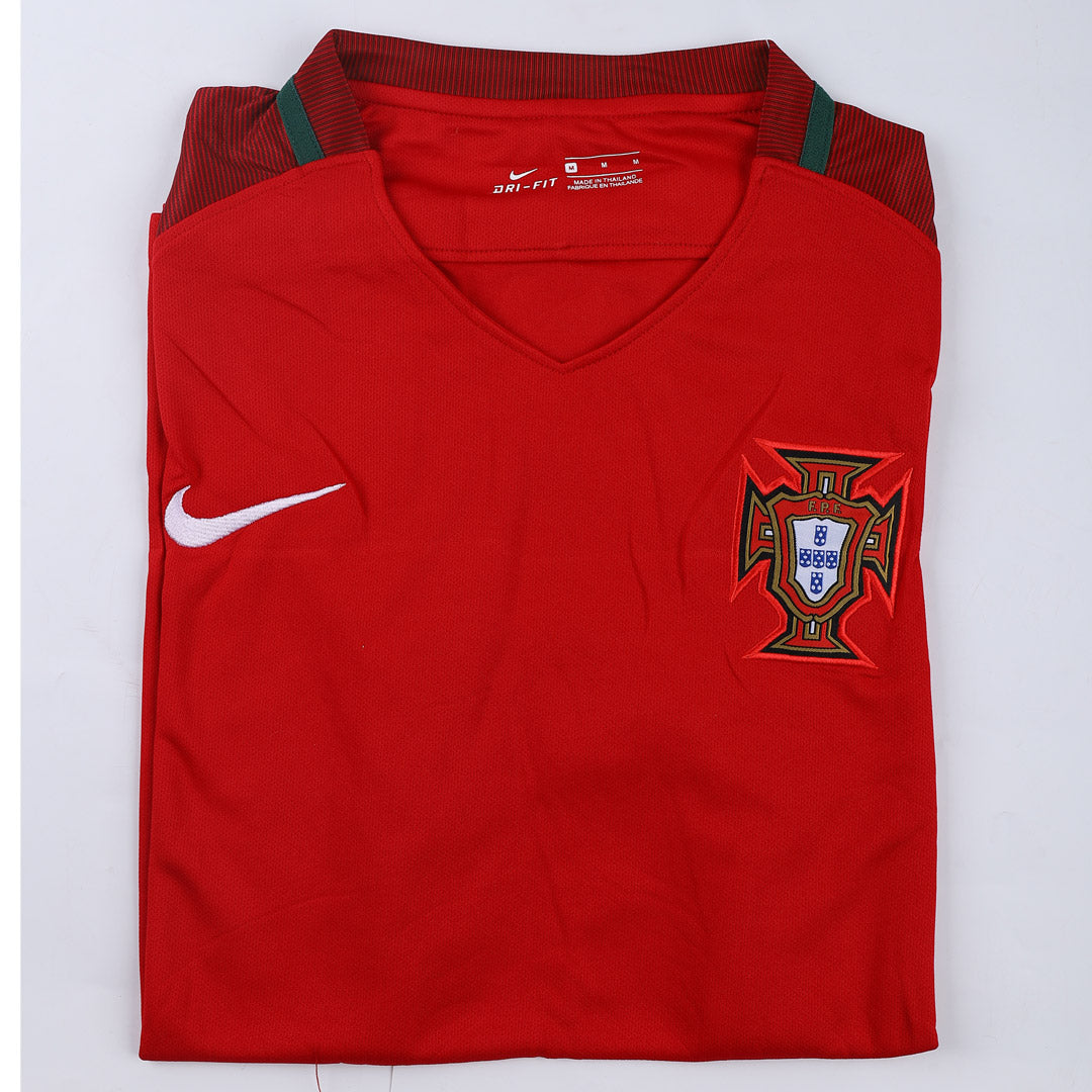Classic Portugal Home Jersey 2016 Go Game Wear