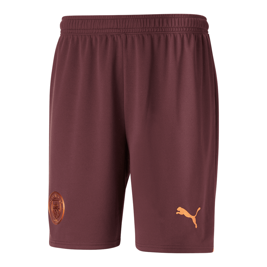 Manchester City Away Soccer Shorts 2023/24 Top Soccer Jerseys Store