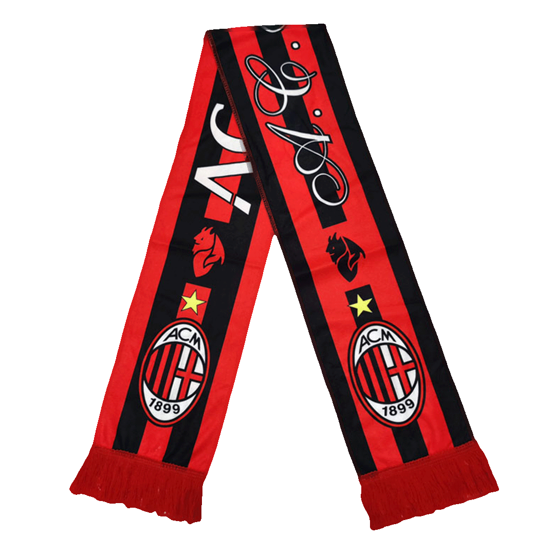 AC Milan Scarf Red Top Soccer Jerseys Store