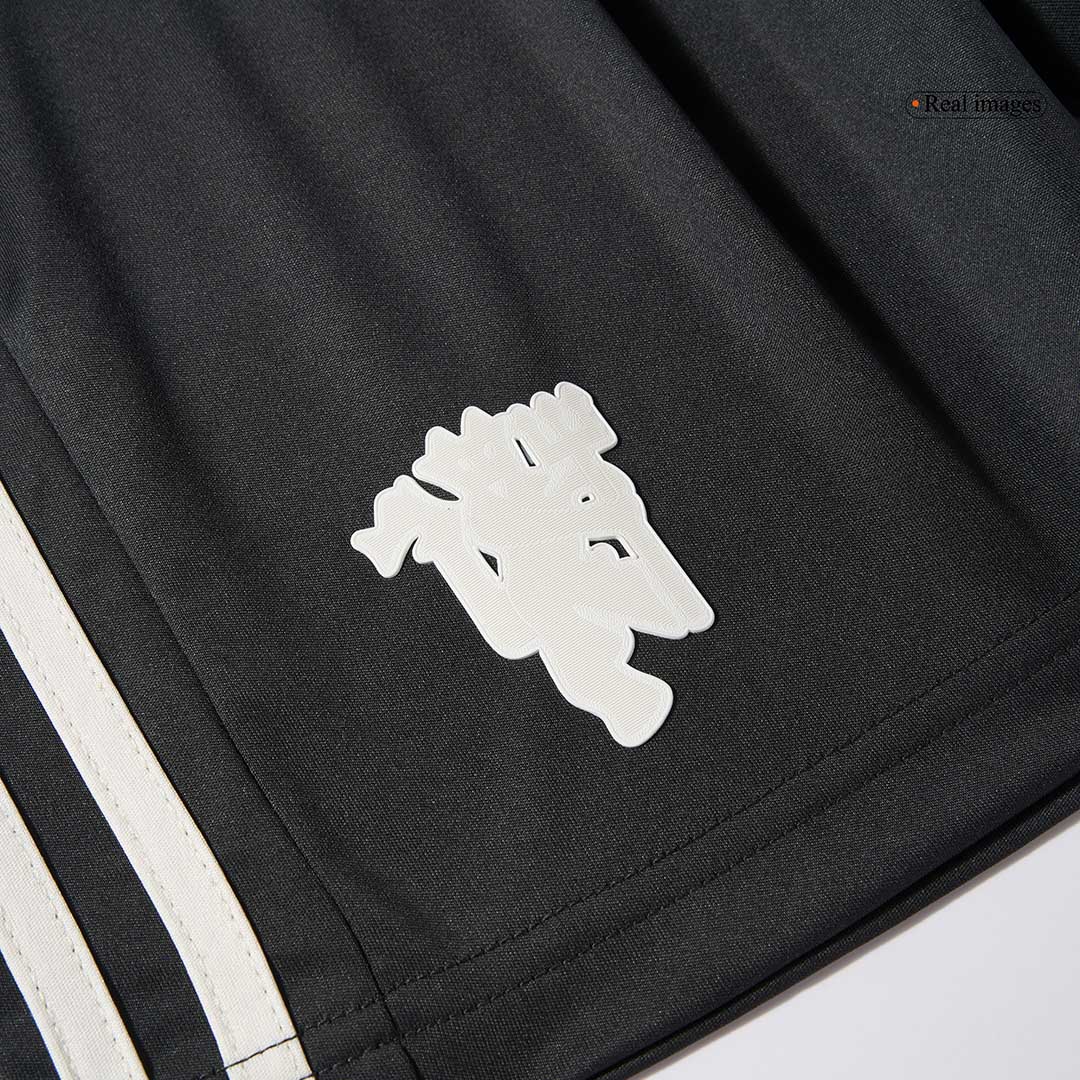 Kid's Manchester United Third Away  Soccer Jersey Kit(Jersey+Shorts) 2024/25 Top Soccer Jerseys Store