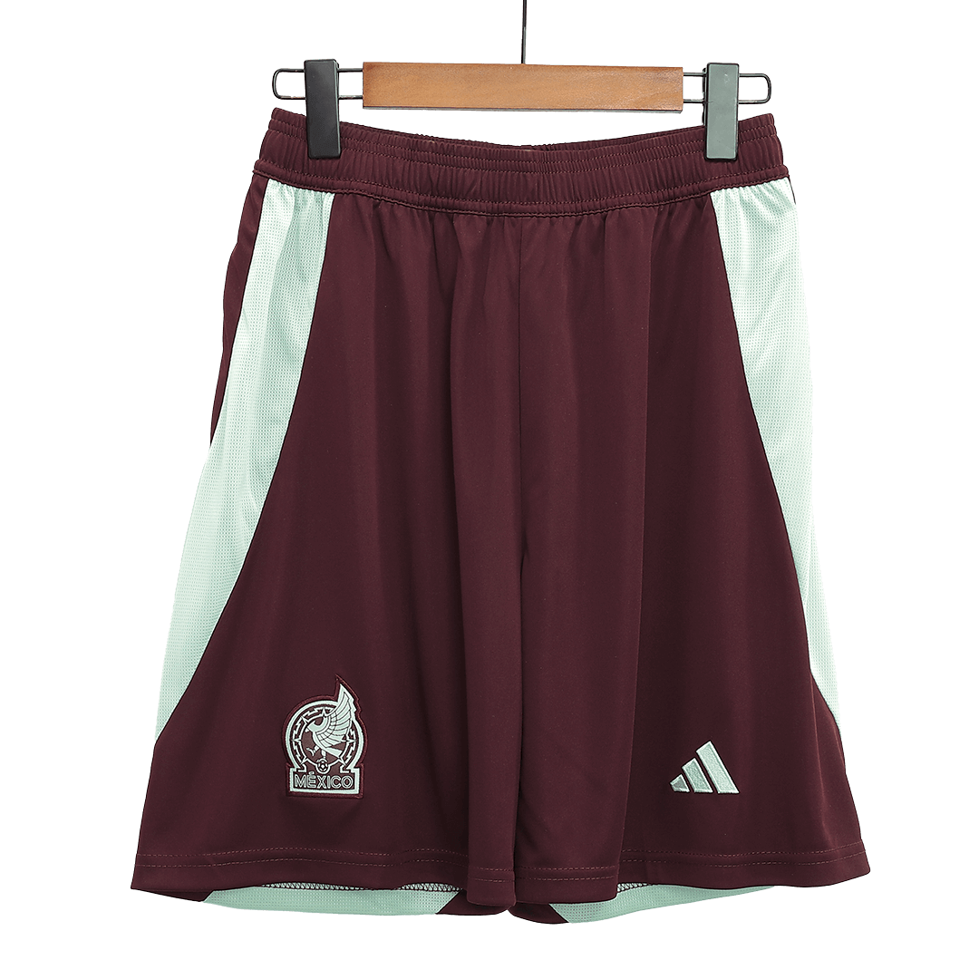 Mexico Home Soccer Shorts Copa América 2024 Top Soccer Jerseys Store