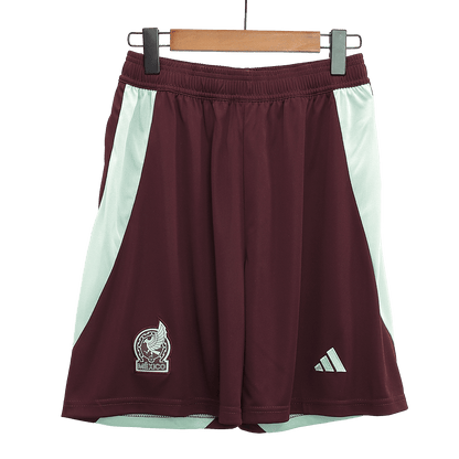 Mexico Home Soccer Shorts Copa América 2024 Top Soccer Jerseys Store