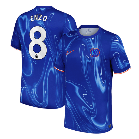 ENZO #8 Chelsea Home  Soccer Jersey 2024/25 Top Soccer Jerseys Store