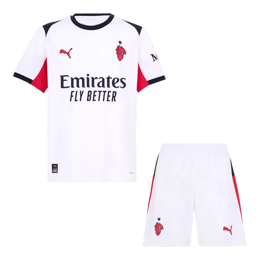 AC Milan Away Soccer Jersey Kit(Jersey+Shorts) 2025/26