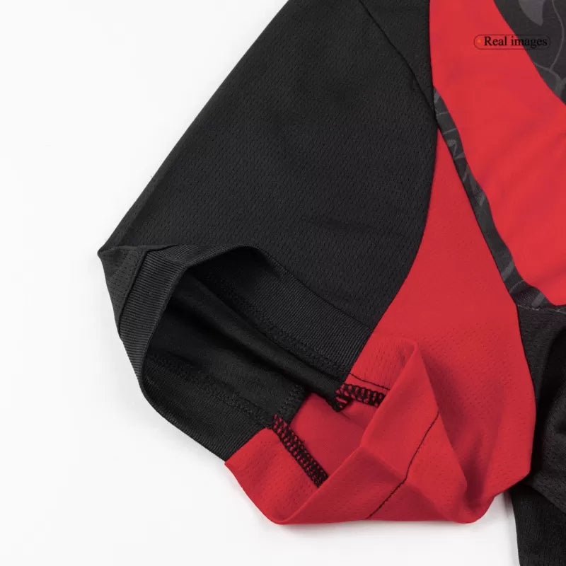 AC Milan Home Soccer Jersey Kit(Jersey+Shorts) 2025/26