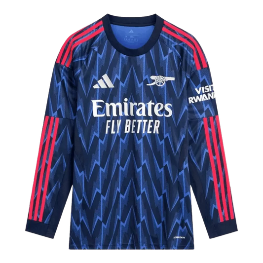 Arsenal Away Long Sleeve Soccer Jersey 2025/26