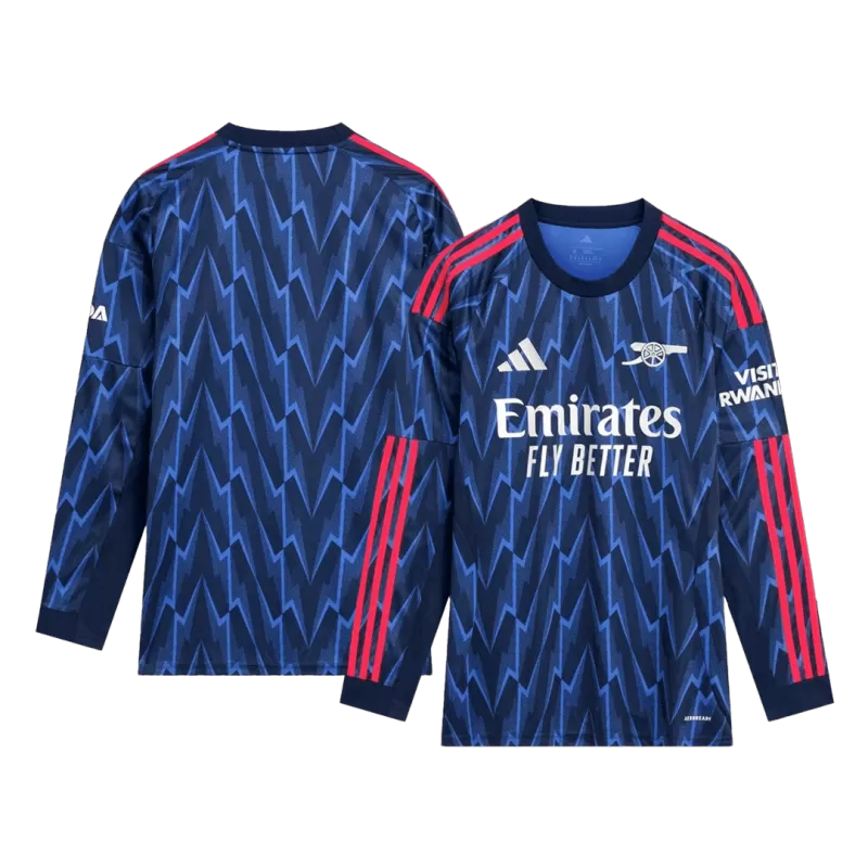 Arsenal Away Long Sleeve Soccer Jersey 2025/26