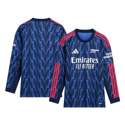 Arsenal Away Long Sleeve Soccer Jersey 2025/26