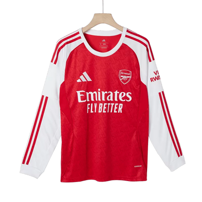 Arsenal Home Long Sleeve Soccer Jersey 2025/26