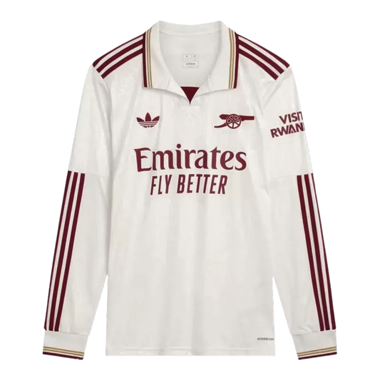 Arsenal Third Away Long Sleeve Soccer Jersey 2025/26