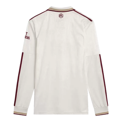 Arsenal Third Away Long Sleeve Soccer Jersey 2025/26