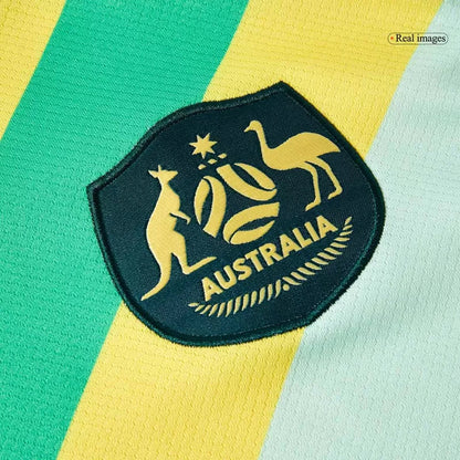Australia Home Soccer Jersey 2025 Go Game Wear