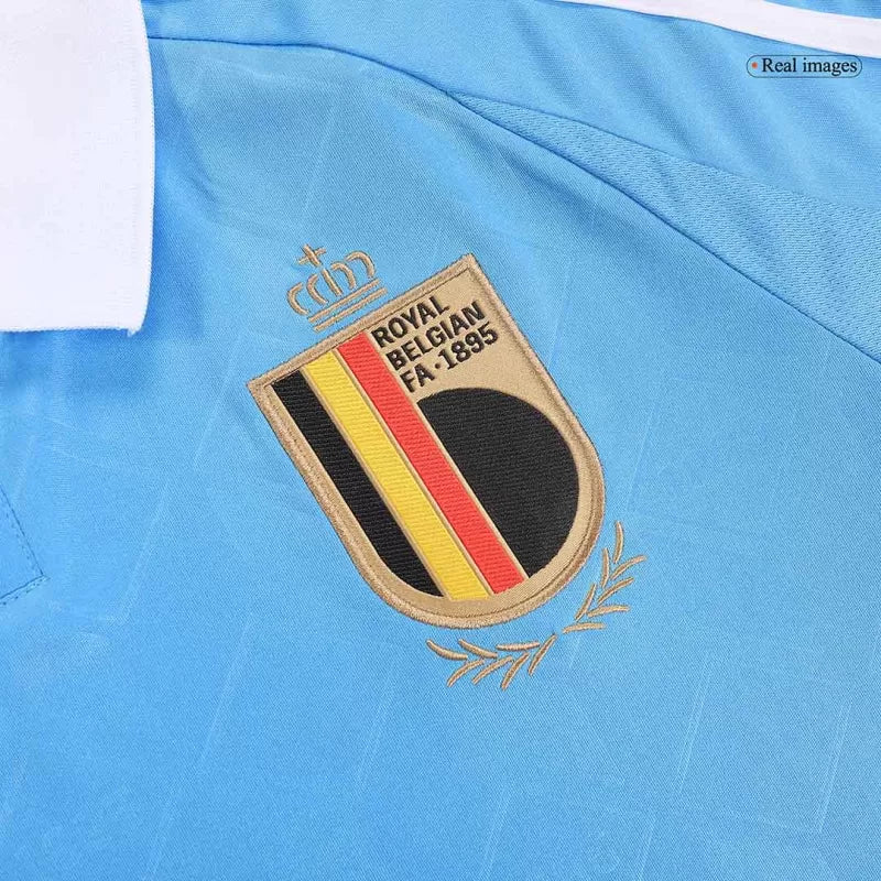Belgium DE BRUYNE #7 Away Soccer Jersey 2024 topsoccerjerseys.com