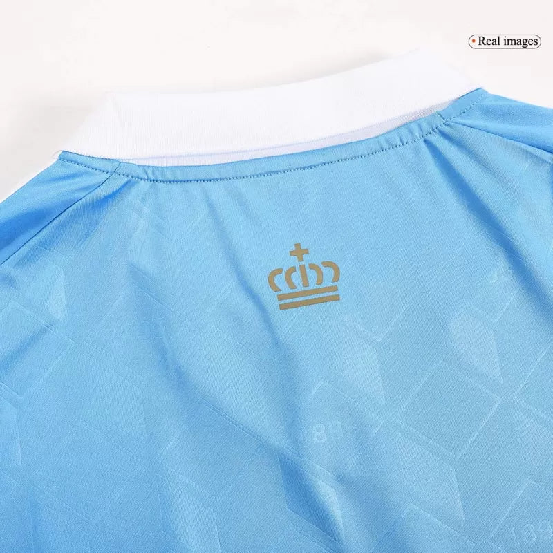 Belgium DE BRUYNE #7 Away Soccer Jersey 2024 topsoccerjerseys.com