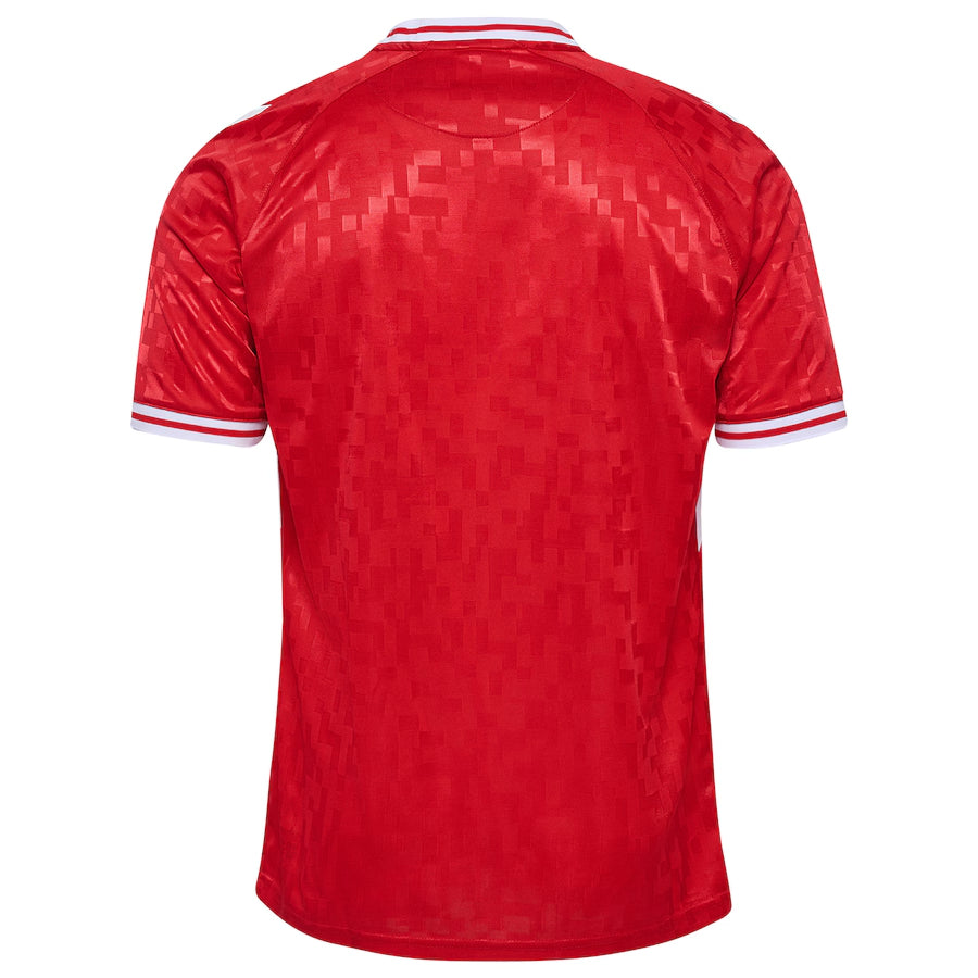Denmark Home Soccer Jersey 2024 topsoccerjerseys.com