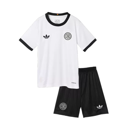 Kid's Germany Soccer Jersey Kit(Jersey+Shorts) 2025 - 125th Anniversary Go Game Wear