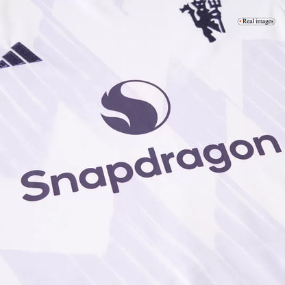 Kid's Manchester United Away Soccer Jersey Kit(Jersey+Shorts) 2025/26