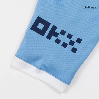 Manchester City Home Jersey Kit (Jersey+Shorts) 2025/26