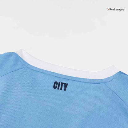 Manchester City Home Jersey Kit (Jersey+Shorts) 2025/26