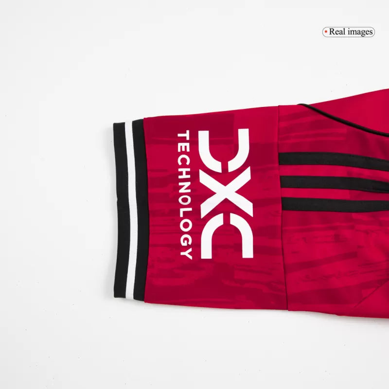 Manchester United Home Soccer Jersey Kit(Jersey+Shorts) 2025/26