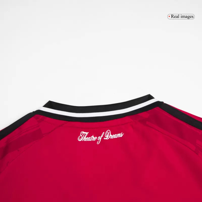 Manchester United Home Soccer Jersey Kit(Jersey+Shorts) 2025/26