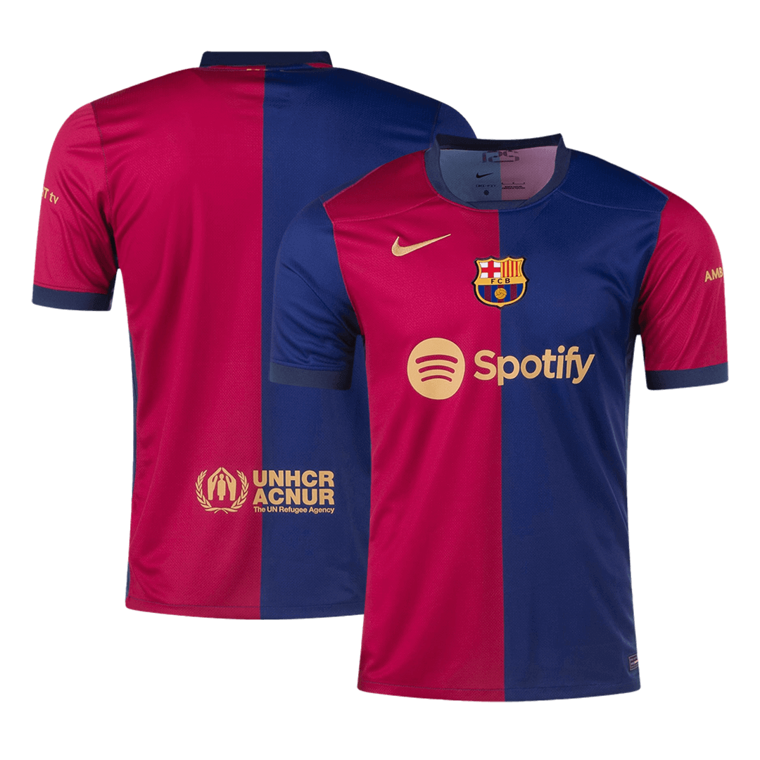Barcelona 2024/25 Home Soccer Jersey Top Soccer Jerseys Store