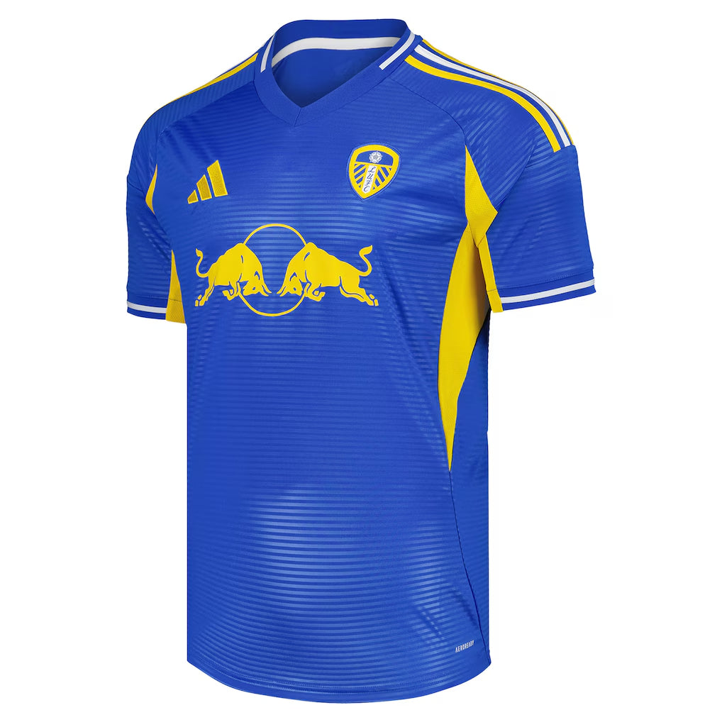 Men's Leeds United Away 2025/26 Soccer Jersey topsoccerjerseys.com