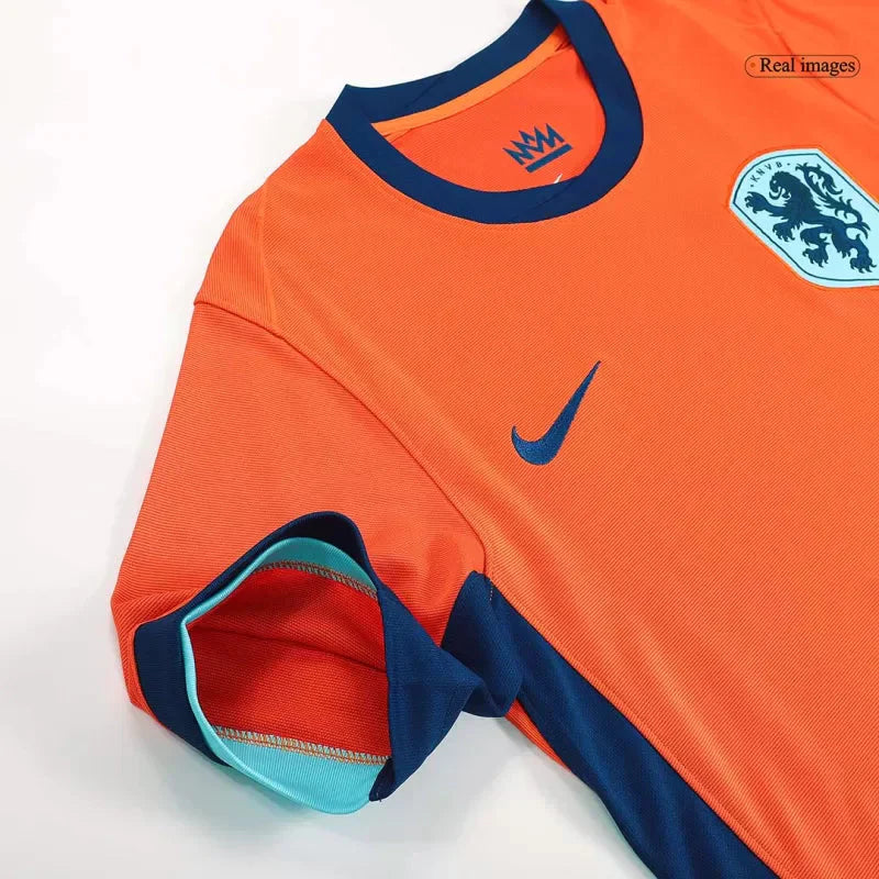 Netherlands Home Soccer Jerseys Kit 2024 topsoccerjerseys.com