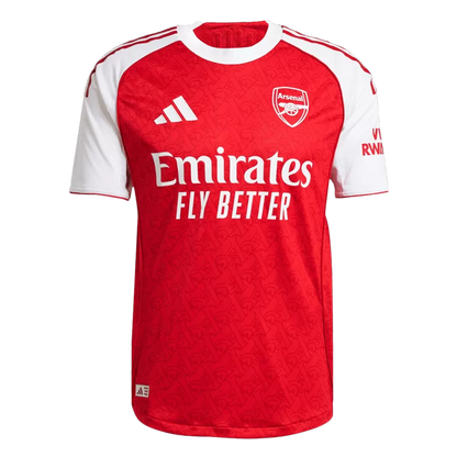 Player Version Arsenal Home Soccer Jersey Kit (Jersey+Shorts) 2025/26 -Slim Fit